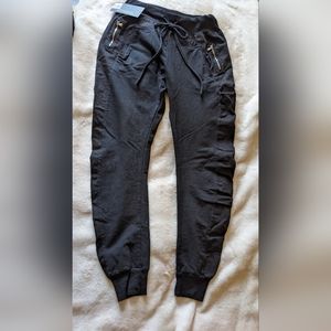 SUZY D Black jogger pants Size: Small Produced in Italy